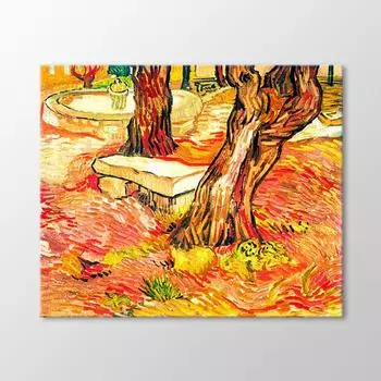 Каменная скамья, Картина 1889 г.