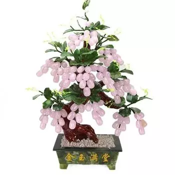 Каменный орнамент виноградное дерево Zhaocai аксессуары для дома Искусство и ремесла Гостиная ТВ-тумба Винный шкаф настольный Подарок от друзей