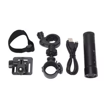 Мотоциклетный шлем с камерой ночного видения, фонарик для шлема 720P с 8 светодиодами для спорта на открытом воздухе