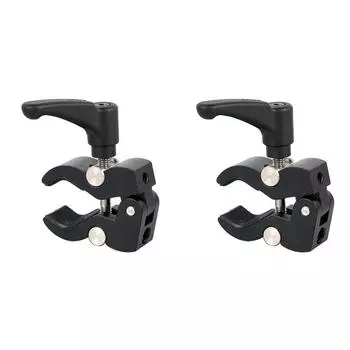 Камера Фрикционный рычаг Зажим Плоскогубцы Держатель Кронштейн для светодиодной лампы-вспышки