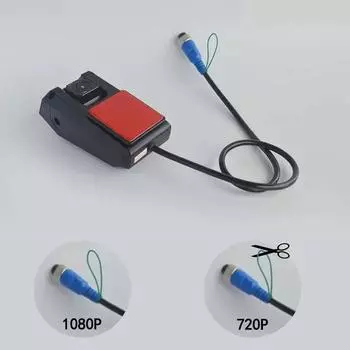 Камера переднего вида для тяжелого транспортного средства 1080P 720P AHD Установка камер на лобовое стекло грузовика/автобуса/полуприцепа 12 В с HD ночным видением