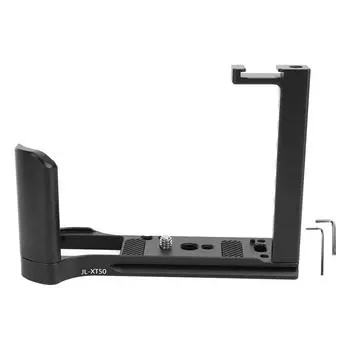 Камера Полу-Клетка 1/4-дюймовое винтовое отверстие Холодный башмак Крепление Быстросъемная направляющая Алюминиевый сплав Камера