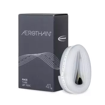Камера SCHWALBE Aerozan TPU 40мм, 20E-SV, Presta, 700 ETRTO 23/28-622 белый
