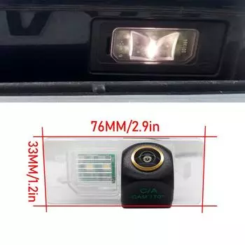 Камера заднего вида для Land Rover Discovery Sport 2014~2019 Golden Lens HD CCD Night Vision Reverse Camera Backup Park Camera Golden Camera