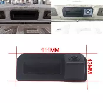 Камера заднего вида на ручку багажника автомобиля, камера Full HD CCD ночного видения для Seat Arona Ateca 2016 2017 2018 2019 2020 2025 NTSC