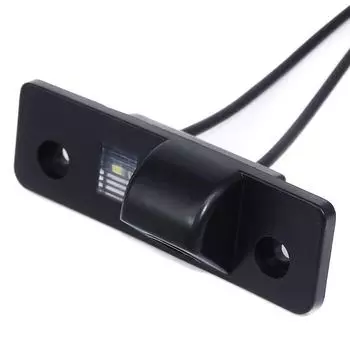 Камера заднего вида с функцией ночного видения HD для автомобилей Skoda Octavia и Ford Mustang GT, обеспечивающая четкую видимость в условиях низкой освещенности. Skoda Octavia 10/12/13/14, Integrated CCD