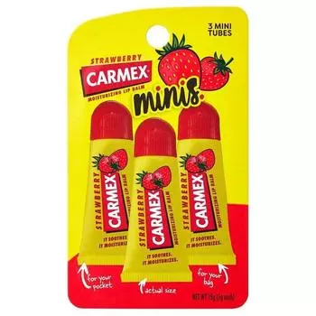 Kamex Увлажняющий бальзам для губ Клубника Тюбик 5 г X3 В