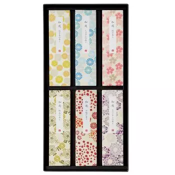 Подарочный набор благовоний Kameyama Wayu из 6 видов