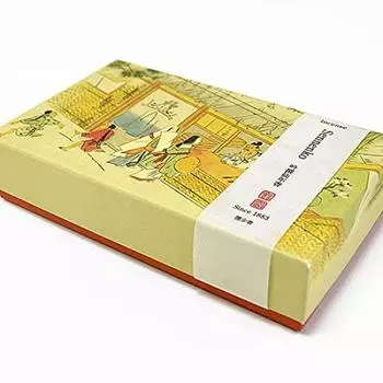 Kameyama Ginsen Sennenko flat box 130g 370 sticks incense sticks low smoke approx. approx. чёрный
