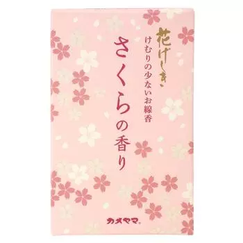 Kameyama Hanageshiki Cherry Blossom Scent Mini Size 50g Incense Stick Low Smoke Approx.