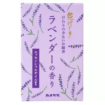 Kameyama Hanageshiki Lavender Scent Mini Size 50g Incense Stick Low Smoke Approx.