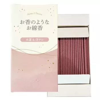 Kameyama magnolia 200 low smoke Incense-like incense, & pear, approx. 50g, approx. sticks, фиолетовый