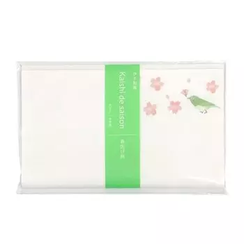 Kamiiso SAIEN Kaishi de saison3 Птица-предвестник весны 175мм x 145мм 20 листов №3048