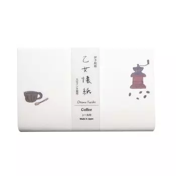 Kamiiso SAIEN Otome Kaishi Coffee 175мм x 145мм 20 шт №3010