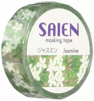 Kamiiso Sansho Masking Tape Jasmine 15mm x 10m TR-0158