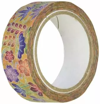 Kamiiso Sansho Masking Tape Sakuramatsu 15mm x 7m Okinawa/Bingata GR-1021