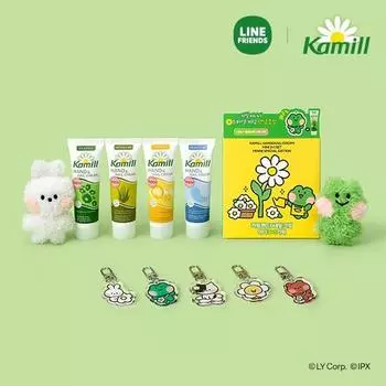 Kamill Крем для рук и ногтей Мини-специальный (30 мл*4 + Мини-брелок)