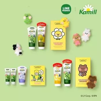 Камилла [LINE FRIENDS MINNIE SPECIAL EDITION] КРЕМ ДЛЯ НОГТЕЙ РУК CAMILE 3 УПАКОВКИ НА ВЫБОР 1 МИНИ-ПАКЕТИК БРЕЛОК ПОДАРОК ЛУЧШИЙ ДУЭТ ИНТЕНСИВНЫЙ+КЛАССИЧЕСКИЙ