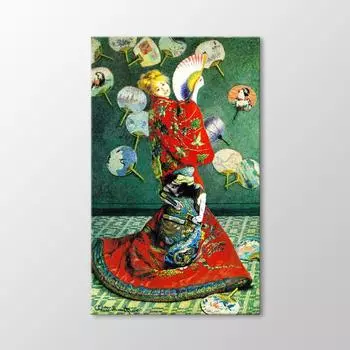 Камилла Моне в японской костюмной живописи