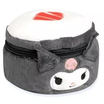 Kamio Japan Kuromi Plush Mini Pouch 043328 Коллекция предметов персонажей Sanrio Sushi SANRIO Sanrio