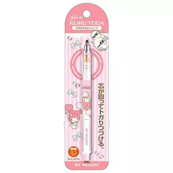Kamio Japan My Melody Kurutoga Механический карандаш 054980 0,5 мм