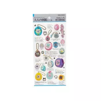 Kamio Japan Seal Взрослая иллюстрированная книга Seal Tamagotchi История 218498