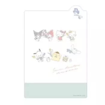 Kamio Japan Underlay Die Cut B5 Made in Japan (301075 Sanrio/Flower Gift)