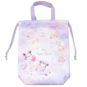 Kamiojapan Disney Tsum Tsum Gymnasium Shoe School Disney [Shoe Bag] Bag/New