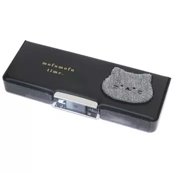 Kamiojapan Pen Case Compact Pen Case 223304 Fluffy Time Cat [Kamiojapan] Double-Sided