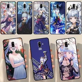 Камисато Аяка Genshin ударный чехол для Samsung Galaxy J4 J6 Plus 2018 A6 A7 A8 A9 J8 J1 2016 A3 A5 J3 J7 J5 2017 чехол J1 2016 - J120