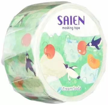 Kamiso Sansho Masking Tape Cream Soda 20mm7m UR-4010