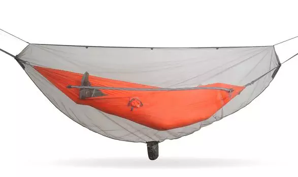 Сетка от насекомых KAMMOK Dragonfly Granite Grey Mosquito Net Дышащая гамак для кемпинга на открытом воздухе KM3245GG Подлинная (Японский продукт)