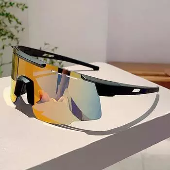 KAMMPT Модные велосипедные очки для мужчин Мотоциклетные лыжные велосипедные очки с защитой от УФ-лучей и ветра Зеркальные очки для занятий спортом на открытом воздухе для женщин as picture shows