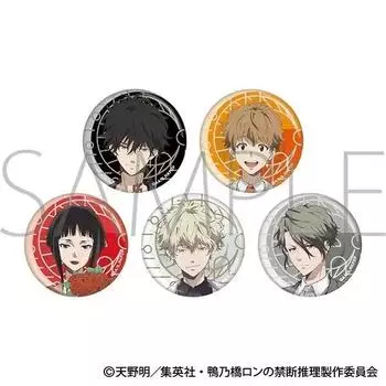 Kamonohashi Ron s Gold Button Badge, Sd Acrylic Stand
