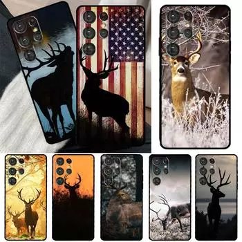 Камуфляж для охоты на оленя для Samsung Galaxy S23 S21 S22 Ultra Note 20 S8 S9 S10 Plus Note 10 Plus S20 FE, чехол для телефона Galaxy S8 Plus