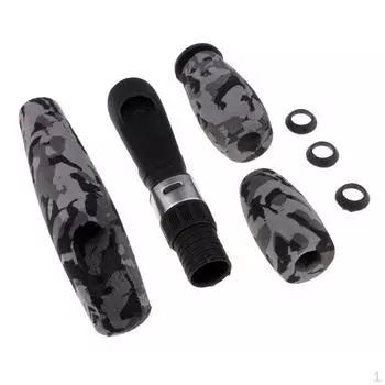Камуфляж EVA Baitcasting Ручка удочки с катушкодержателем для строительства