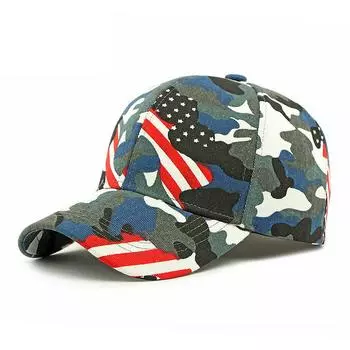 Камуфляжная бейсболка мужская уличная шляпа от солнца женская кепка