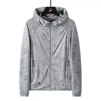 Камуфляжная одежда для активного отдыха Ice Silk с защитой от солнца для мужчин и женщин, тонкая летняя куртка, кожаная одежда, дышащая и устойчивая к ультрафиолетовому излучению одежда для рыбалки M белый