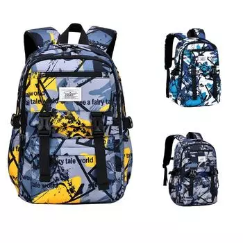 Камуфляжная школьная сумка для начальной школы, детский легкий повседневный рюкзак BLBL5236 40CM x 28CM x 15CM