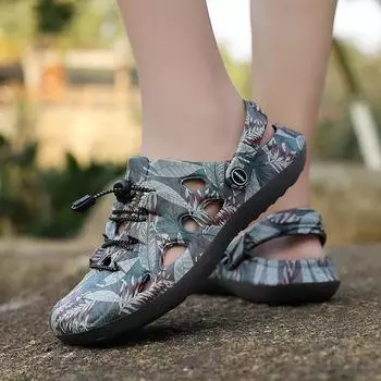 Камуфляжные мужские сандалии повседневная обувь легкие сандалии из ЭВА мужские цветные туфли для летнего пляжа Zapatillas Hombre 40