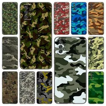 Камуфляжный армейский чехол для телефона Samsung Galaxy A21 A30 A50 A52 S A13 A22 A32 A33 A53 A73 5G A11 A12 A31 A51 A70 A71 A72 Samsung A13