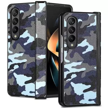 Камуфляжный чехол для Samsung Galaxy Z Fold 4, полная защита, ультратонкий защитный откидной чехол для Samsung Galaxy Z Fold 3 for Galaxy Z Fold 3