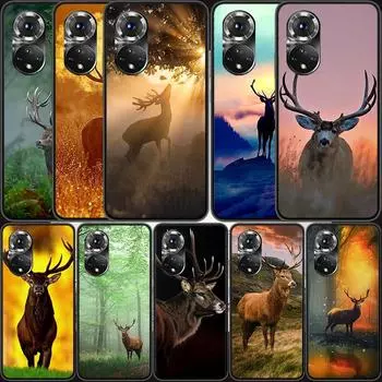 Камуфляжный чехол для телефона с изображением охоты на оленя для Huawei P Smart 2021 Y5 Y6 Y7 Y9 Honor 50 20 Pro 10 10I 9 9X Y9S 8 8A 8X 8S 7S Honor 20 (20S)