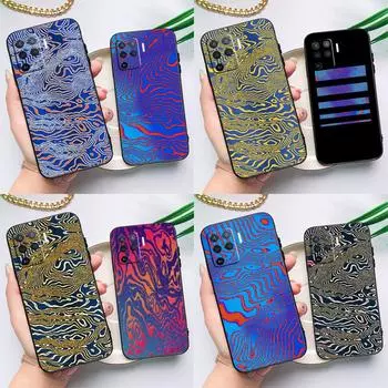 Камуфляжный чехол с дамасским камуфляжем для OPPO A74 A93 A83 A91 A53S A9 A5 A31 A53 2020 A15 A16 A1K A52 A72 A94 A54, чехол OPPO A94 4G