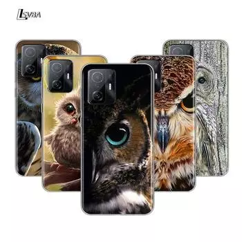 Камуфляжный прозрачный чехол с изображением совы и животного для Xiaomi Mi Note 11 11T 11i 10i 10T 10 9 9T SE 8 Lite Pro Ultra чехол для телефона MI 8