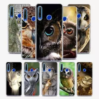 Камуфляжный силиконовый чехол с изображением совы и животного для Honor 30 30S 30i 9 10 9A 9C 9S 9N 10i 10X 9X Lite Pro 5G чехол для телефона Honor 9