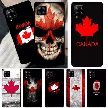 Канада Канадский флаг чехол для Samsung Galaxy A54 A34 A14 A13 A12 A22 A32 A52 A72 A51 A71 A53 A52S задняя крышка Samsung A42 5G