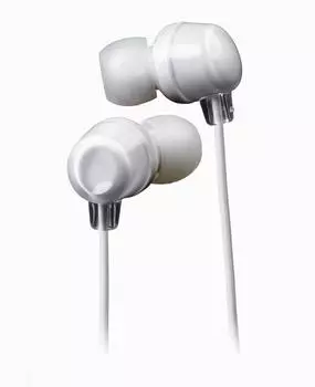 Канальные наушники JVC белые HA-FX12-W