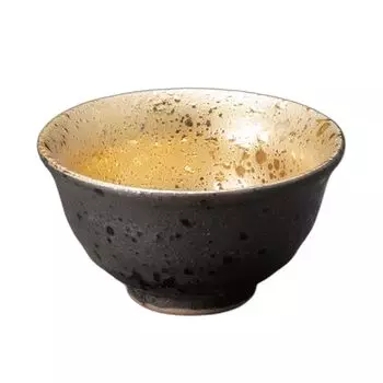 Канамаки Куробуки плоская чашка Чашка для саке [6.23.5см]