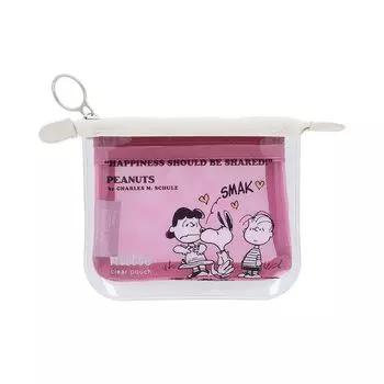 Канцелярия Snoopy Прозрачный чехол Mitte PEANUTS Американский вкус Розовый S2335565 Sun-Star розовый